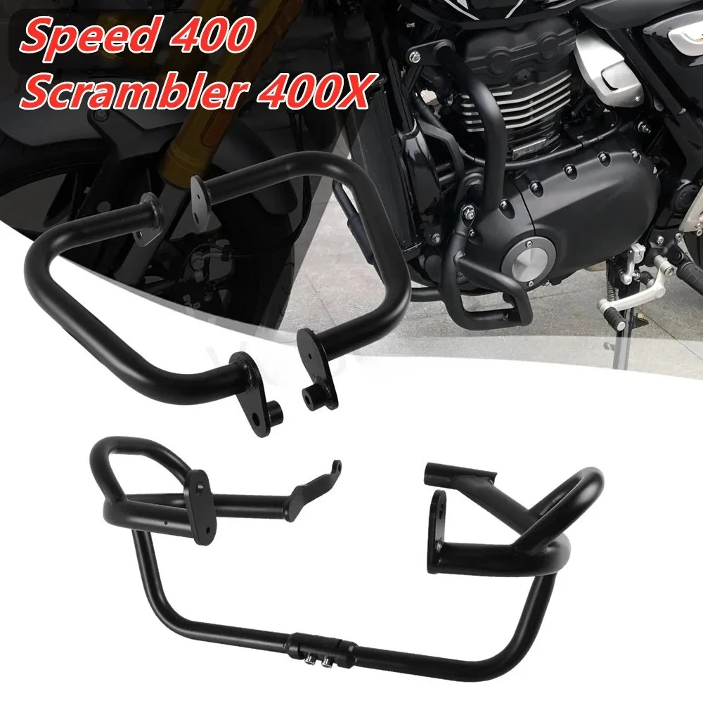 For Triumph Speed 400 Scrambler 400X Motorcycle Bumper Engine Guard Bumper Anti Collision Protection Bar Speed400 Scrambler400X
For Triumph Speed 400 Scrambler 400X Motorcycle Bumper Engine Guard Bumper Anti Collision Protection Bar Speed400 Scrambler400X