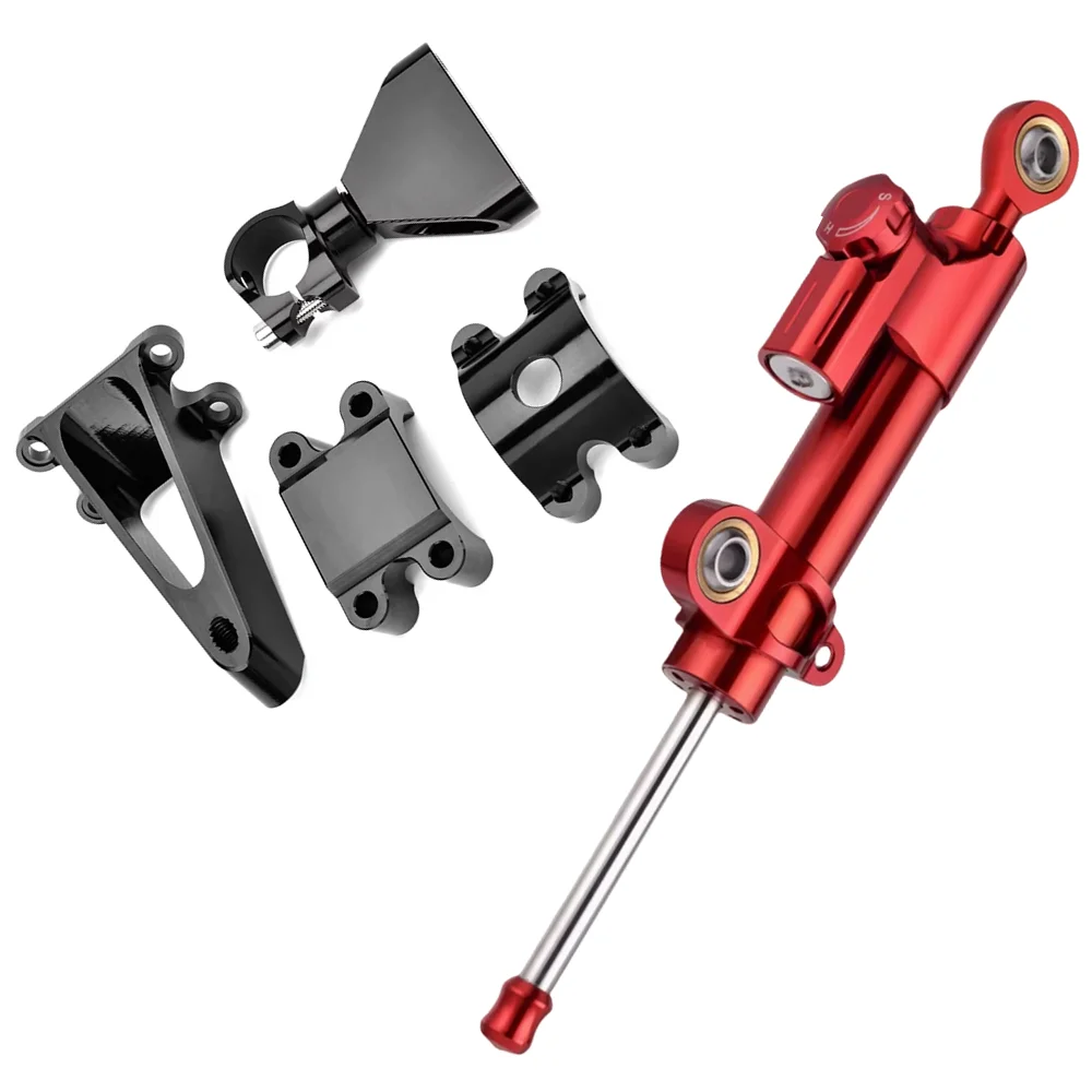 For Honda CBR600 F4i CBR 600 1999-2007 2000 2001 2002 CNC Aluminum Steering Damper Stabilizer With Mounting Bracket Adapter Set
For Honda CBR600 F4i CBR 600 1999-2007 2000 2001 2002 CNC Aluminum Steering Damper Stabilizer With Mounting Bracket Adapter Set