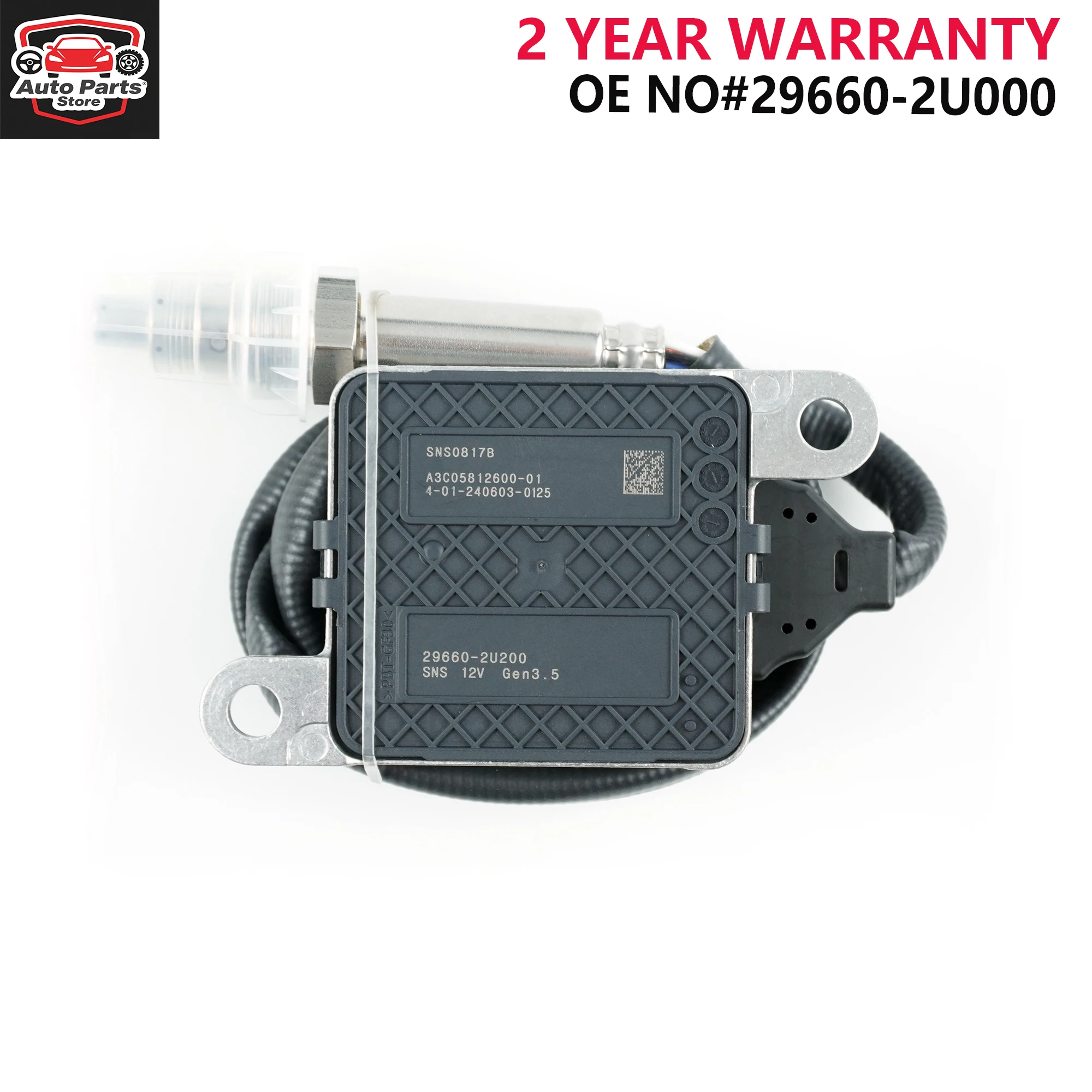29660-2U200 296602U200 NEW Nitrogen Oxide Sensor for Kia Sportage IV Hyundai Tucson III 1.6 Nox Sensor
29660-2U200 296602U200 NEW Nitrogen Oxide Sensor for Kia Sportage IV Hyundai Tucson III 1.6 Nox Sensor