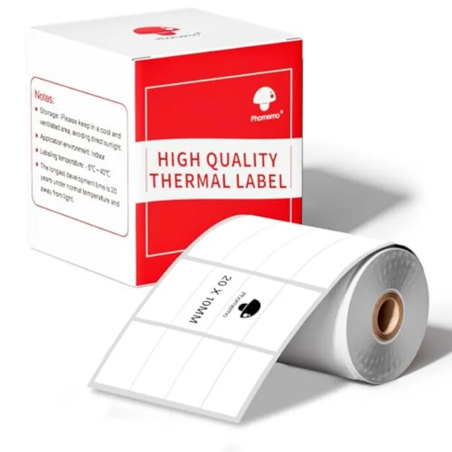 M110 Labels-Sticker Labels for M110/M100/M220/M221/M250 Label Printer, 3/4" X 3/8" 20x10mm,1200 Labels/Roll, for Barcode/Addres
M110 Labels-Sticker Labels for M110/M100/M220/M221/M250 Label Printer, 3/4" X 3/8" 20x10mm,1200 Labels/Roll, for Barcode/Addres