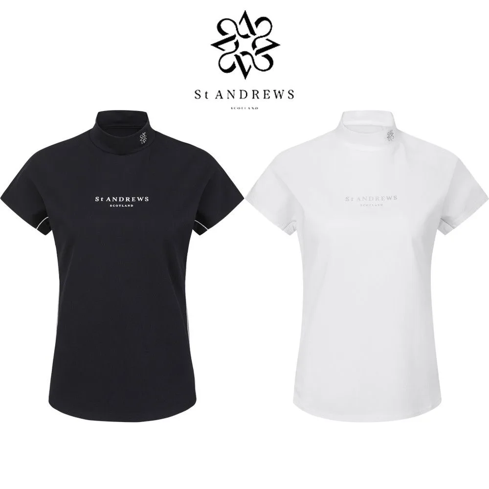 ST ANDREWS Korea Women Golf Clothing Summer Breathable Tracksuit T-shirt Leisure Outdoor Sport Half High Collar Short Sleeve
ST ANDREWS Korea Women Golf Clothing Summer Breathable Tracksuit T-shirt Leisure Outdoor Sport Half High Collar Short Sleeve