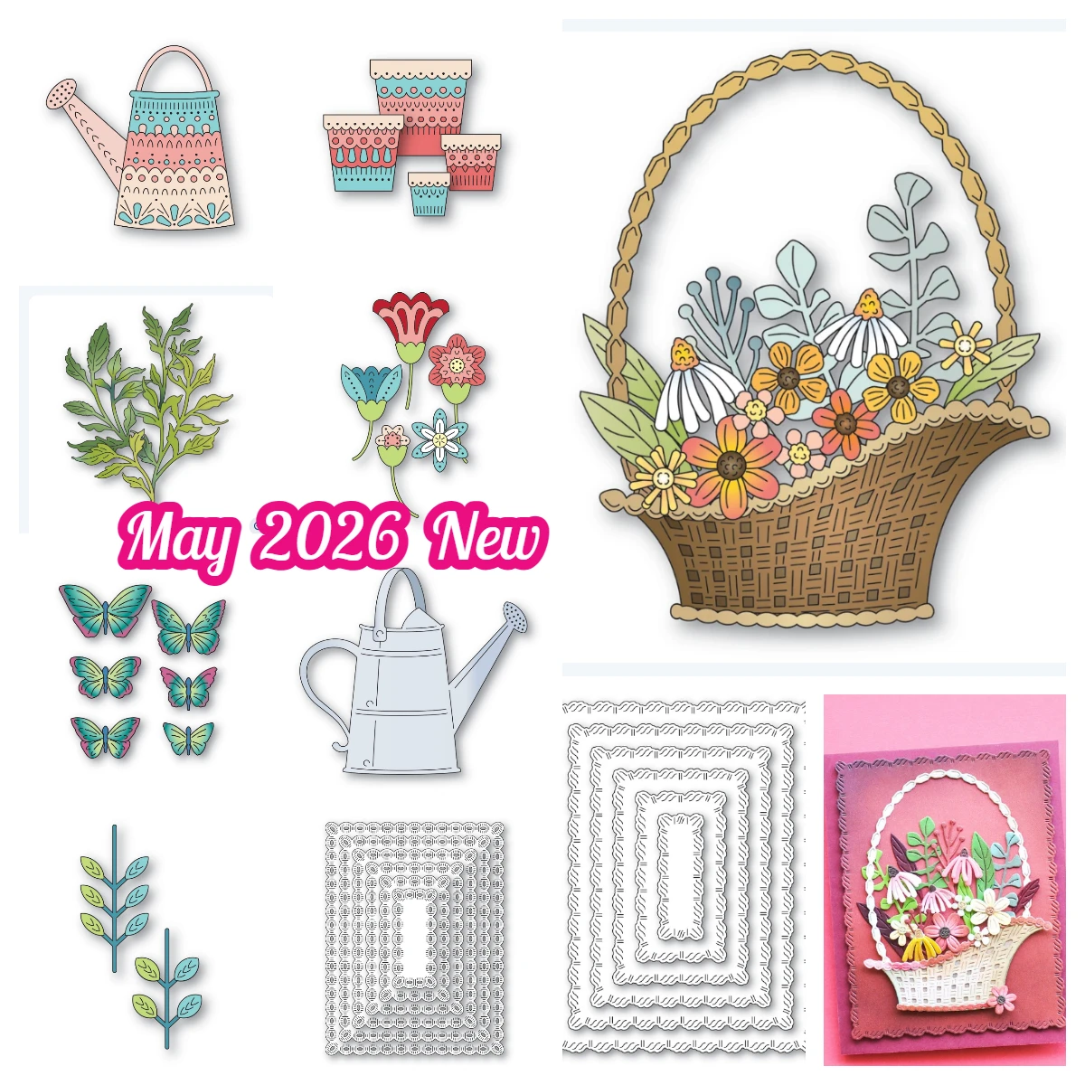 Fine Eyelet Frames Leafy Stems Mesh Wild Leaves Metal Cutting Dies for DIY Handmade Scrapbook Photo Album Calendar May 2026 New
Fine Eyelet Frames Leafy Stems Mesh Wild Leaves Metal Cutting Dies for DIY Handmade Scrapbook Photo Album Calendar May 2026 New