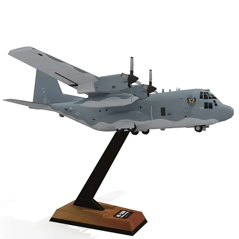 DIY 1:100 AC-130U Spooky Gunship Attack Fighter Plane Aircraft Paper Model Assemble Hand Work 3D Puzzle Game DIY Kids Toys Gift
DIY 1:100 AC-130U Spooky Gunship Attack Fighter Plane Aircraft Paper Model Assemble Hand Work 3D Puzzle Game DIY Kids Toys Gift
