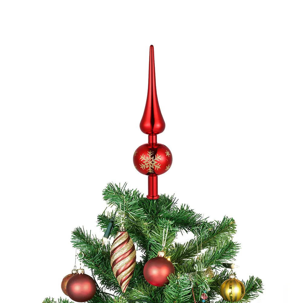 Christmas Tree Topper 2pcs Glittery Star Finial Xmas Treetop Ornament Holiday Decor Plastic Sparkling New Year Party Gift
Christmas Tree Topper 2pcs Glittery Star Finial Xmas Treetop Ornament Holiday Decor Plastic Sparkling New Year Party Gift