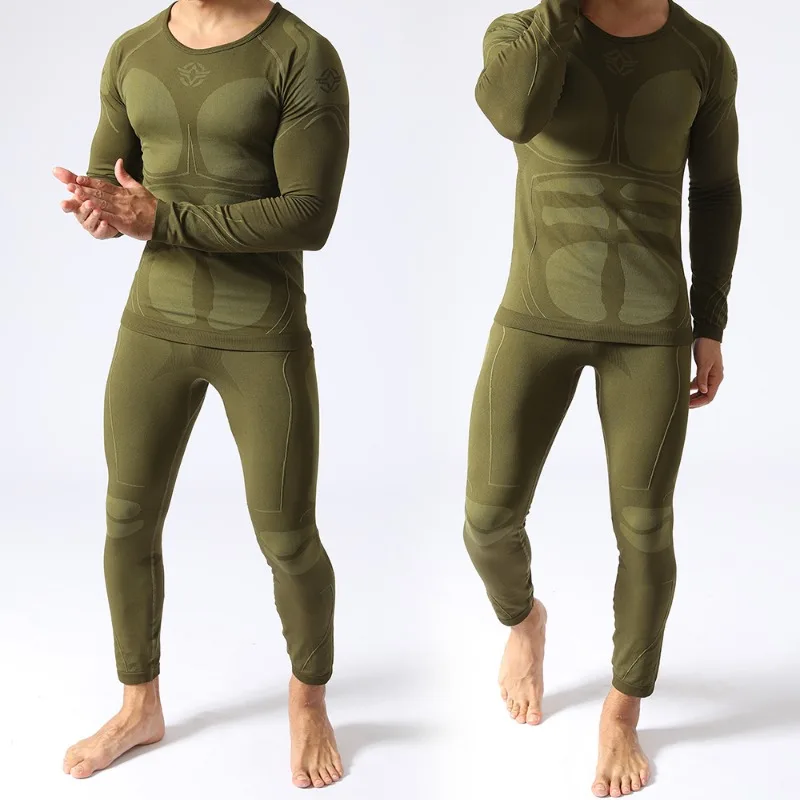Men's Outdoor Sports Thermal Underwear Set Round Neck Long-sleeved Trousers Body Seamless Underwear Training Fitness Clothes.
Men's Outdoor Sports Thermal Underwear Set Round Neck Long-sleeved Trousers Body Seamless Underwear Training Fitness Clothes.