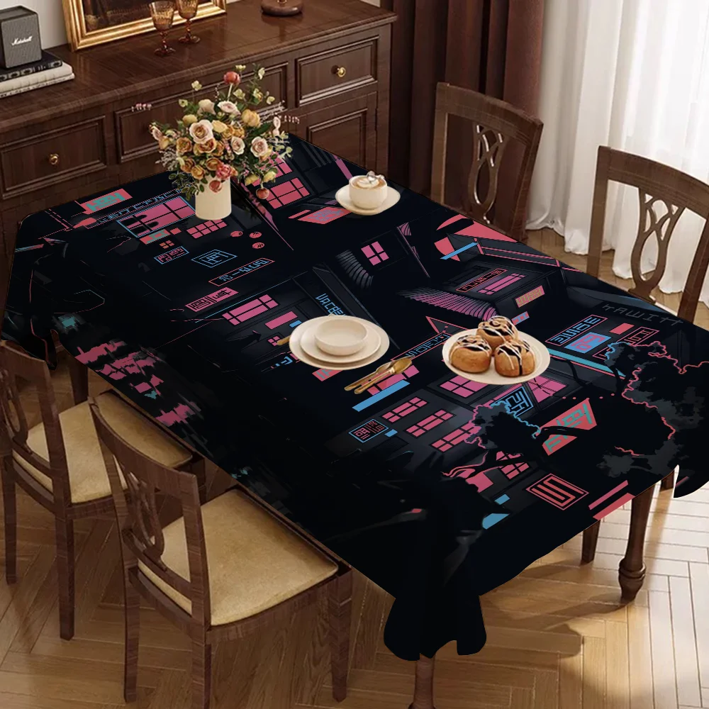 Japan Aesthetics Purple Neon City Tablecloth Home Dinner Party Table Cover Wedding Banquet Outdoor Party Cover Tablecloths
Japan Aesthetics Purple Neon City Tablecloth Home Dinner Party Table Cover Wedding Banquet Outdoor Party Cover Tablecloths