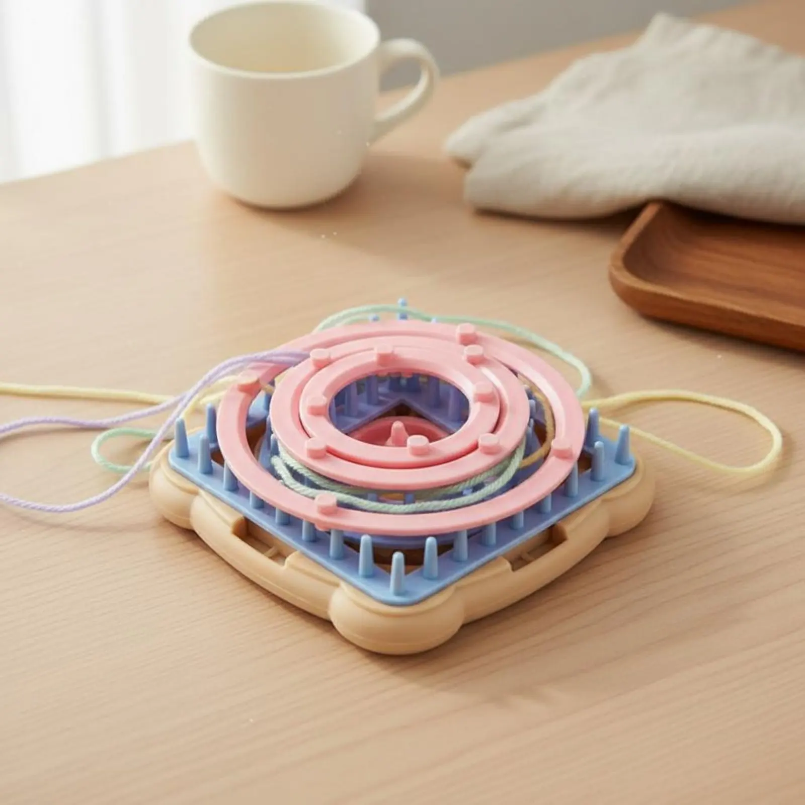 DIY Yarn Flower Tool Gift Ready Flower Loom Square Loom Easy to Use Lightweight for School
DIY Yarn Flower Tool Gift Ready Flower Loom Square Loom Easy to Use Lightweight for School
