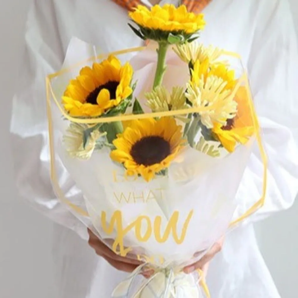 30 Pieces Transparent Flower Wrapping Bags Colorful Waterproof Flower Arrangement Bags OPP Bag Rose Sleeves Mother's Day Party
30 Pieces Transparent Flower Wrapping Bags Colorful Waterproof Flower Arrangement Bags OPP Bag Rose Sleeves Mother's Day Party