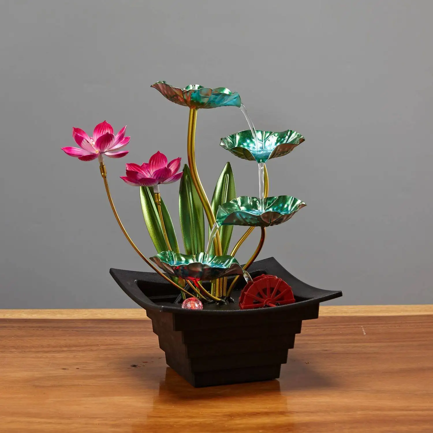 Electric Tabletop Water Fountain Art Multi-Functional Home Decor Living Room Office Entryway
Electric Tabletop Water Fountain Art Multi-Functional Home Decor Living Room Office Entryway
