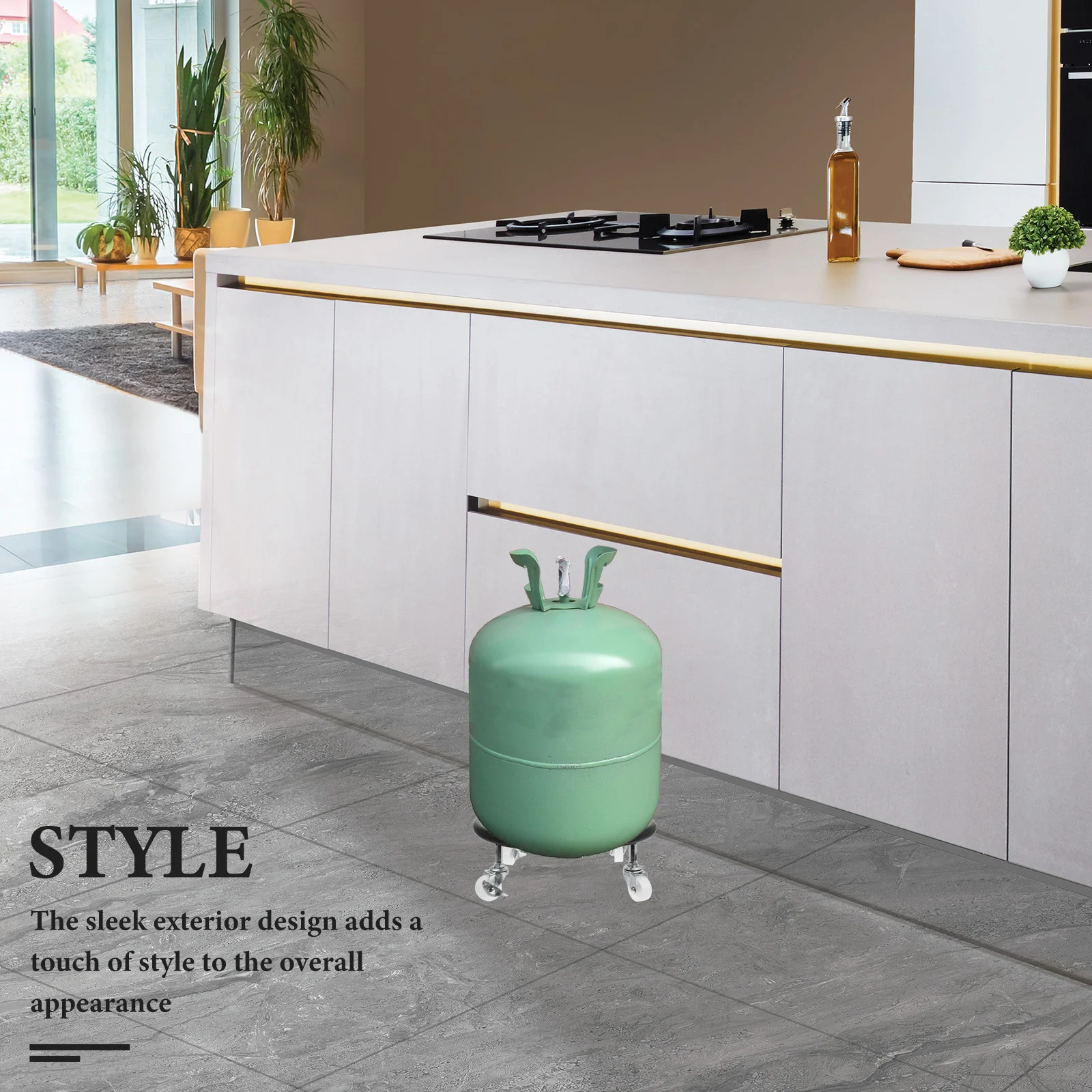 Stainless Steel Gas Cylinder Stand Propane Tank Holder Swivel Casters Brakes Thickened Pipes Wheel Base Bracket Cart
Stainless Steel Gas Cylinder Stand Propane Tank Holder Swivel Casters Brakes Thickened Pipes Wheel Base Bracket Cart