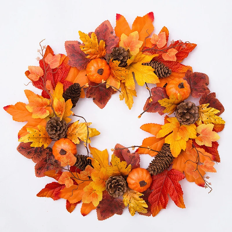 Halloween Autumn Wreath Simulation Sunflower Pumpkin Berry Sunflower Door Hanging Harvest Festival Rattan Wwreath Thanksgiving
Halloween Autumn Wreath Simulation Sunflower Pumpkin Berry Sunflower Door Hanging Harvest Festival Rattan Wwreath Thanksgiving