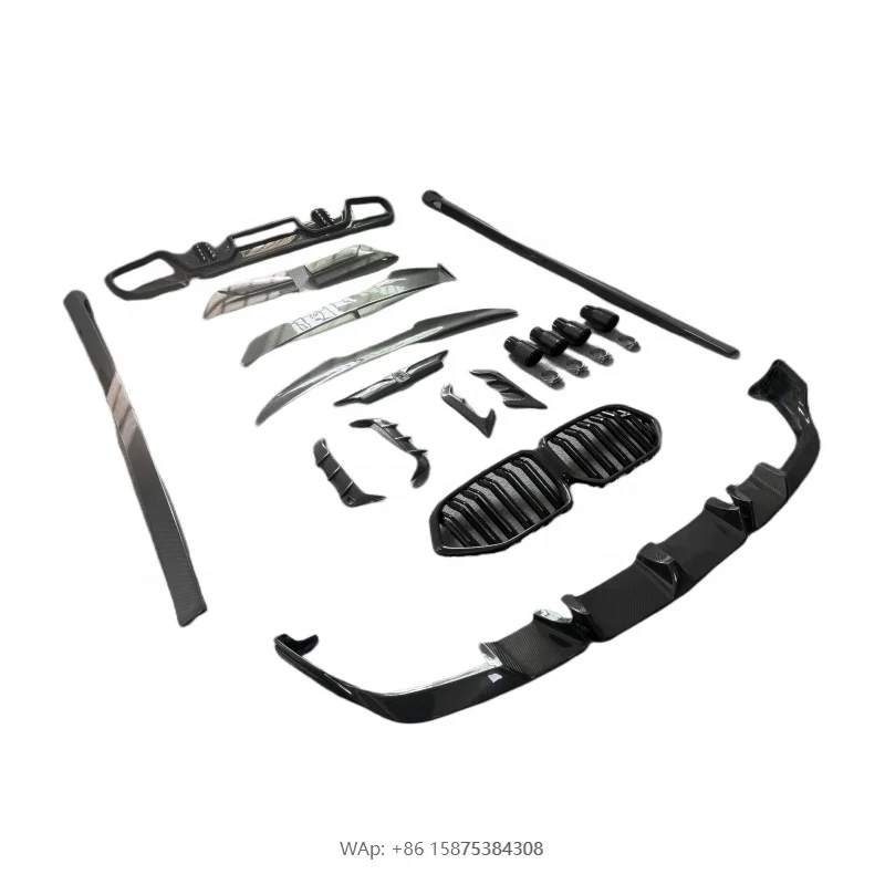 LD Style Carbon Fiber Front Lip Side Skirt Diffuser Rear Spoiler Grill Bodykit for X6M F96
LD Style Carbon Fiber Front Lip Side Skirt Diffuser Rear Spoiler Grill Bodykit for X6M F96