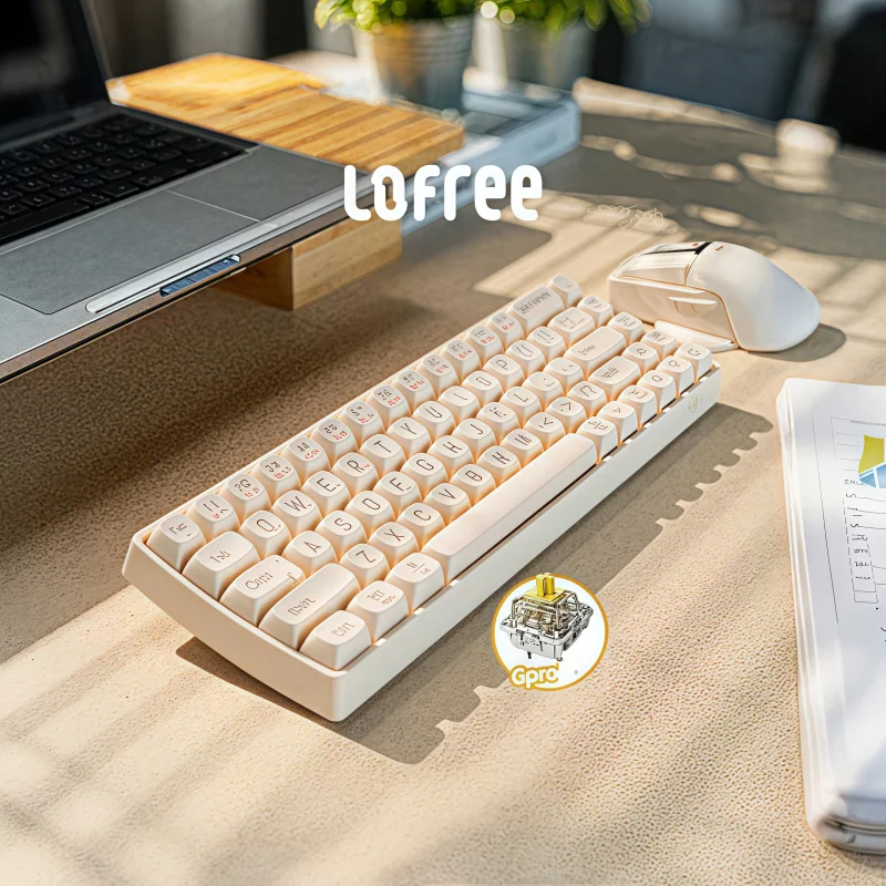 Lofree Tri-Mode Hot-Swappable Gasket Mechanical Keyboard 100 Keys PBT Keycaps Bluetooth 2.4G USB-C for Office Gaming Travel
Lofree Tri-Mode Hot-Swappable Gasket Mechanical Keyboard 100 Keys PBT Keycaps Bluetooth 2.4G USB-C for Office Gaming Travel