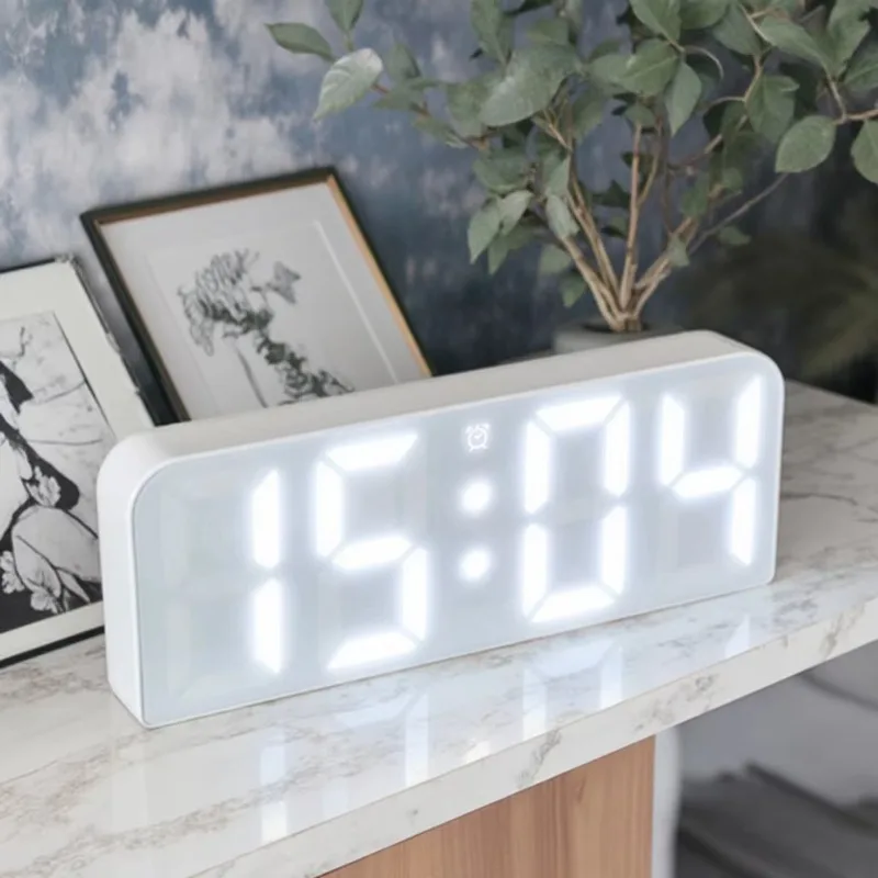 24-Hour LED Smart Table Clock Multifunctional Alarm LCD Display Home Office Decoration Desktop Use
24-Hour LED Smart Table Clock Multifunctional Alarm LCD Display Home Office Decoration Desktop Use