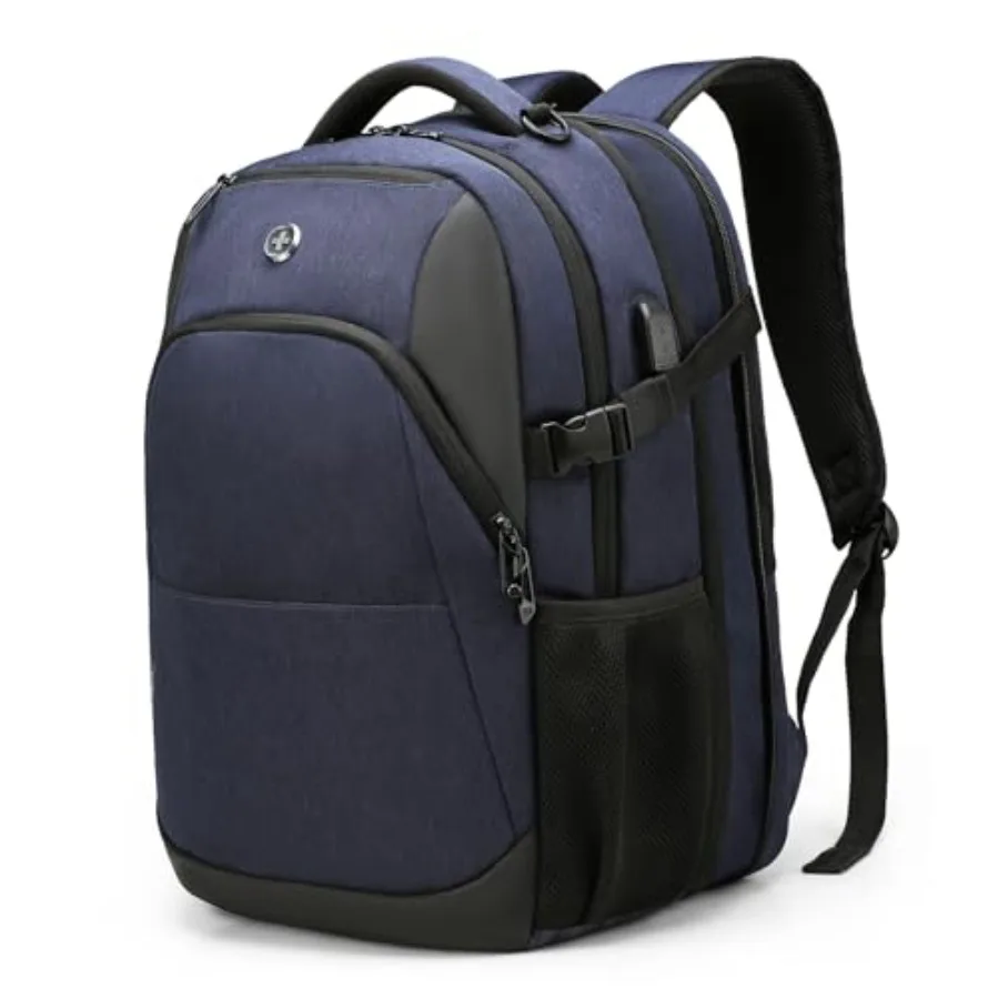 Design Travel Laptop Backpack for Men and Women 35L Expandable Large Business Backpack with USB Charging Port for Fits Notebook
Design Travel Laptop Backpack for Men and Women 35L Expandable Large Business Backpack with USB Charging Port for Fits Notebook