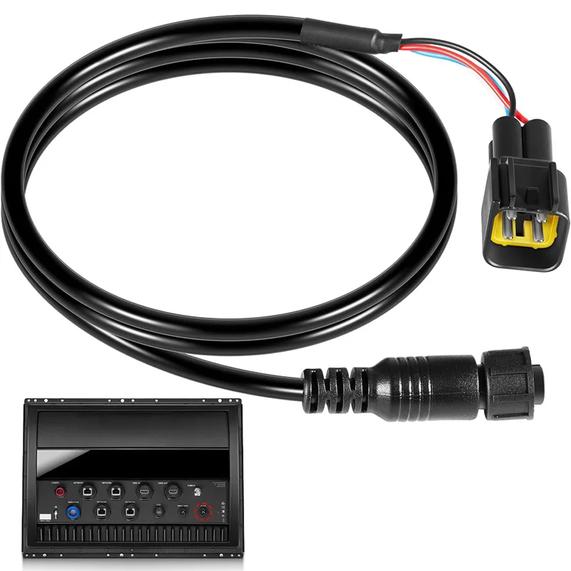 010-12770-00 Adapter Cable Fits for Yamaha Engine Bus, for Garmin J1939 Equipped GPSMAP Chartplotters (3FT, Waterproof)
010-12770-00 Adapter Cable Fits for Yamaha Engine Bus, for Garmin J1939 Equipped GPSMAP Chartplotters (3FT, Waterproof)