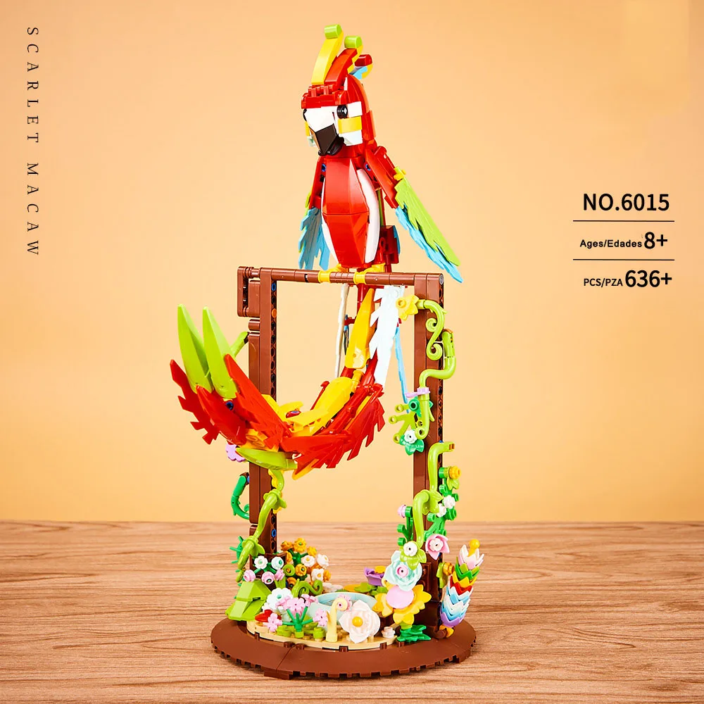 Конструктор «Цветные птицы»: Модели попугаев и попугаев-аквариумистов, коллекция кирпичиков для детей, подарки
Конструктор «Цветные птицы»: Модели попугаев и попугаев-аквариумистов, коллекция кирпичиков для детей, подарки