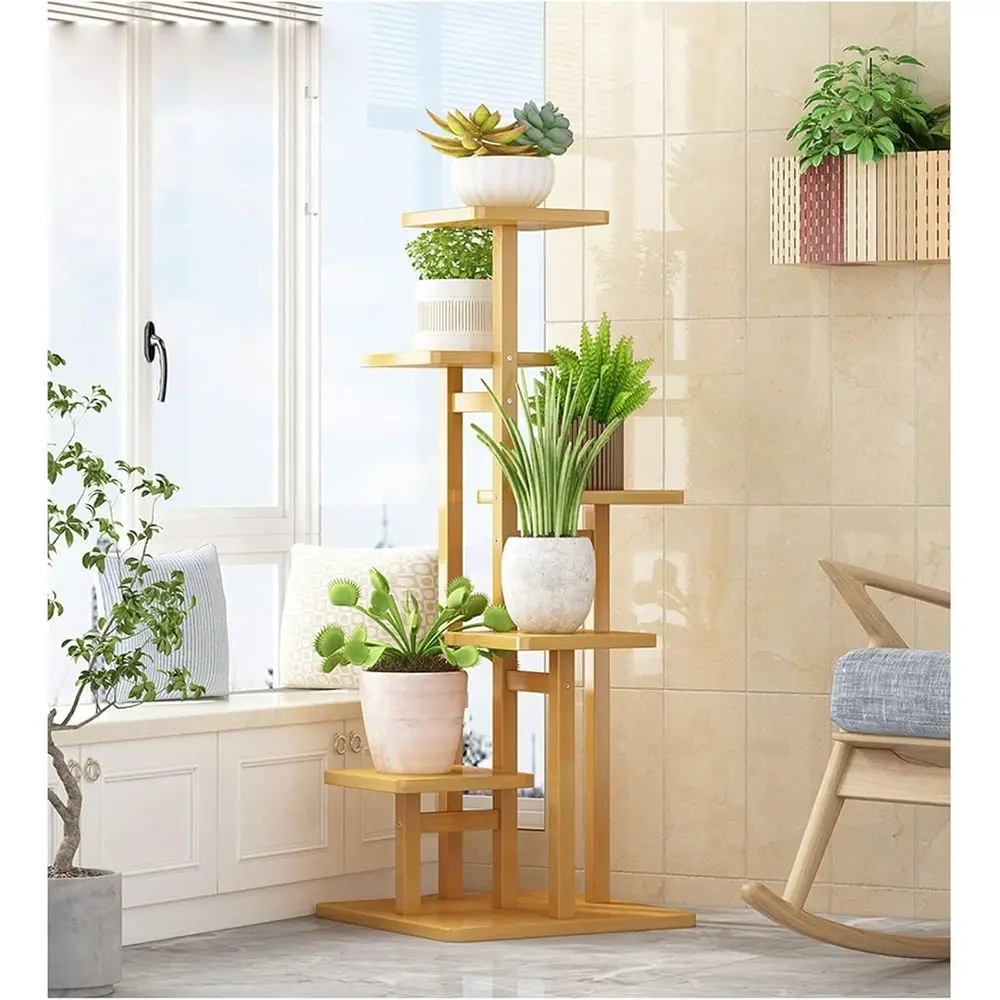 Wooden Plant Stand for Indoor/Outdoor Use - Square Design, Ideal for Pot Displays, Garden, Balcony, Living Room, Easy Assembly S
Wooden Plant Stand for Indoor/Outdoor Use - Square Design, Ideal for Pot Displays, Garden, Balcony, Living Room, Easy Assembly S