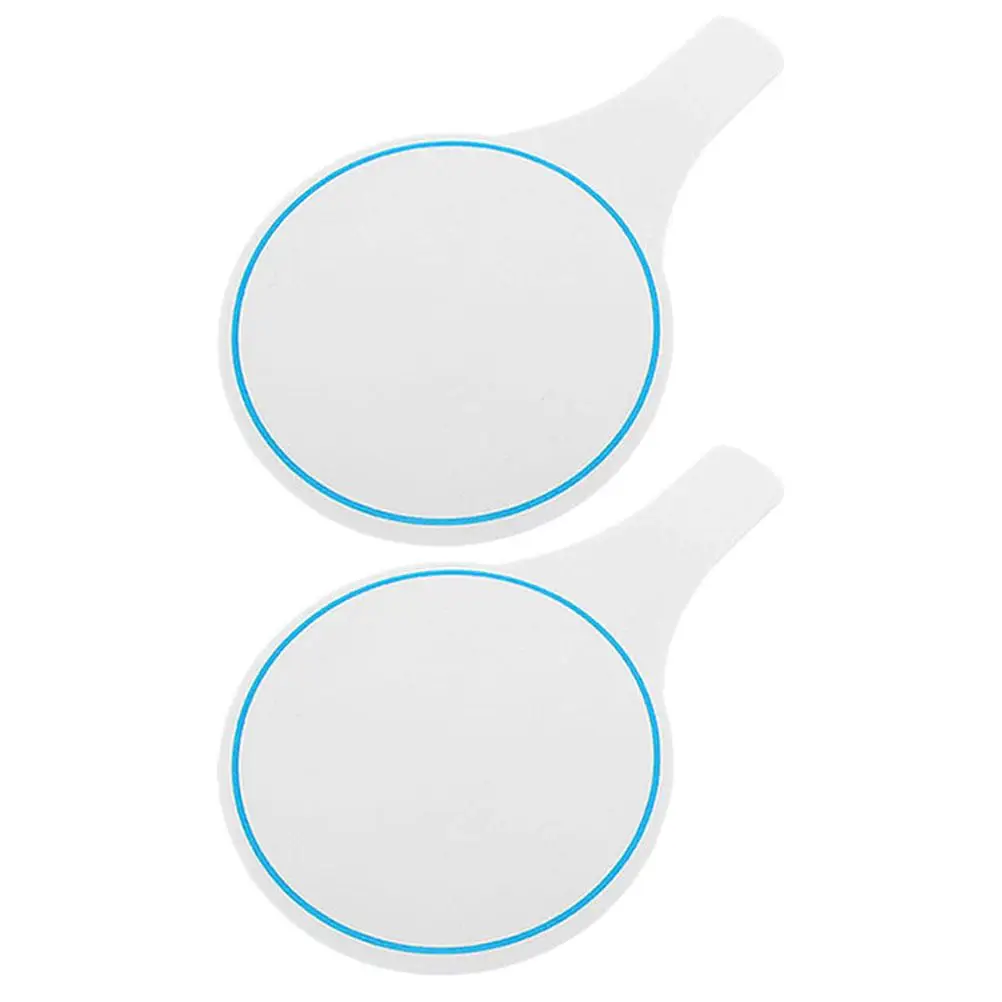 2Pcs Scoreboard Dry Erase Whiteboard Classroom Voting Paddle Blank Board Reusable Judges Marker Student Answer Pad
2Pcs Scoreboard Dry Erase Whiteboard Classroom Voting Paddle Blank Board Reusable Judges Marker Student Answer Pad
