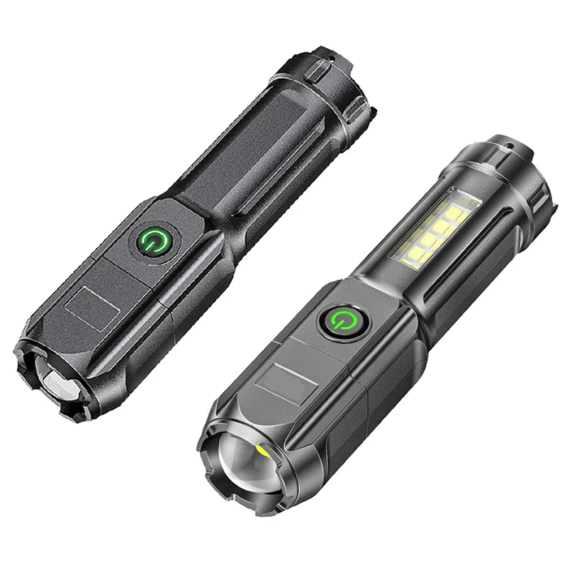 New Style Telescopic Zoom Strong Light Flashlight USB Charging Small Portable Spotlight Long-Range Flood Outdoor Lighting Lamp
New Style Telescopic Zoom Strong Light Flashlight USB Charging Small Portable Spotlight Long-Range Flood Outdoor Lighting Lamp