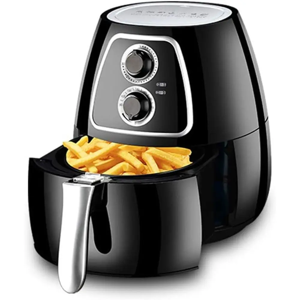 Multi-Functional Air Fryer with Overheat Protection, Non-Stick Surface, and Easy Clean for Kitchen Cooking, Black
Multi-Functional Air Fryer with Overheat Protection, Non-Stick Surface, and Easy Clean for Kitchen Cooking, Black
