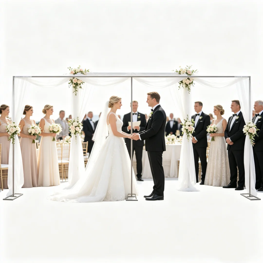 Heavy Duty Backdrop Stand, 10x20FT Metal Square Backdrop Stand For Parties Wedding ceremony, Birthday, Christmas Parties, Banque
Heavy Duty Backdrop Stand, 10x20FT Metal Square Backdrop Stand For Parties Wedding ceremony, Birthday, Christmas Parties, Banque
