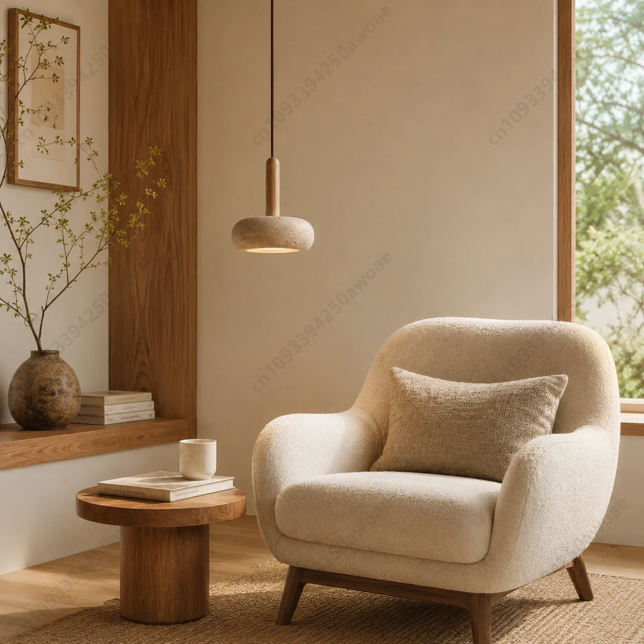 Travertine Pendant Light Wabi Sabi Stone Hanging Lamp Wood Base LED Chandelier For Bedroom Bedside Bar Dining Home
Travertine Pendant Light Wabi Sabi Stone Hanging Lamp Wood Base LED Chandelier For Bedroom Bedside Bar Dining Home