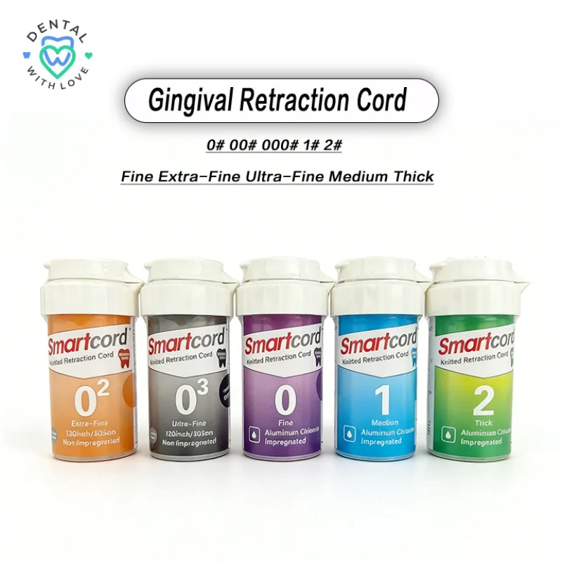 Pro Dental Cotton Gingival Retraction Cord 305cm/Bottle oral cavity hemostasis nursing material Size #0/00/000/1/2 Tools
Pro Dental Cotton Gingival Retraction Cord 305cm/Bottle oral cavity hemostasis nursing material Size #0/00/000/1/2 Tools