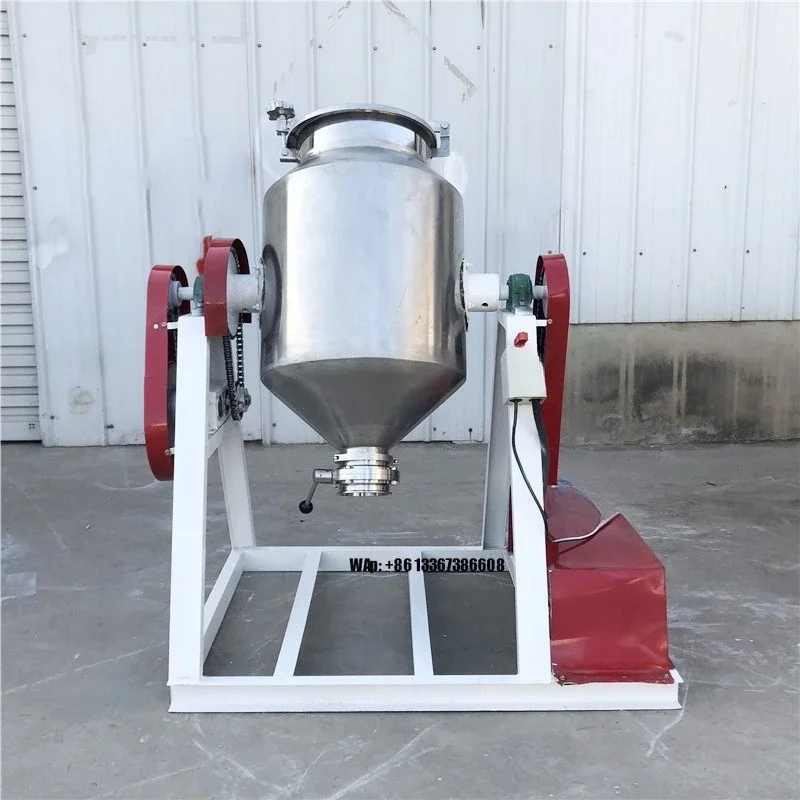 Stainless Steel Automatic Agitator Drum Mixer with Motor and Gear for Herbal Powder Mixing
Stainless Steel Automatic Agitator Drum Mixer with Motor and Gear for Herbal Powder Mixing