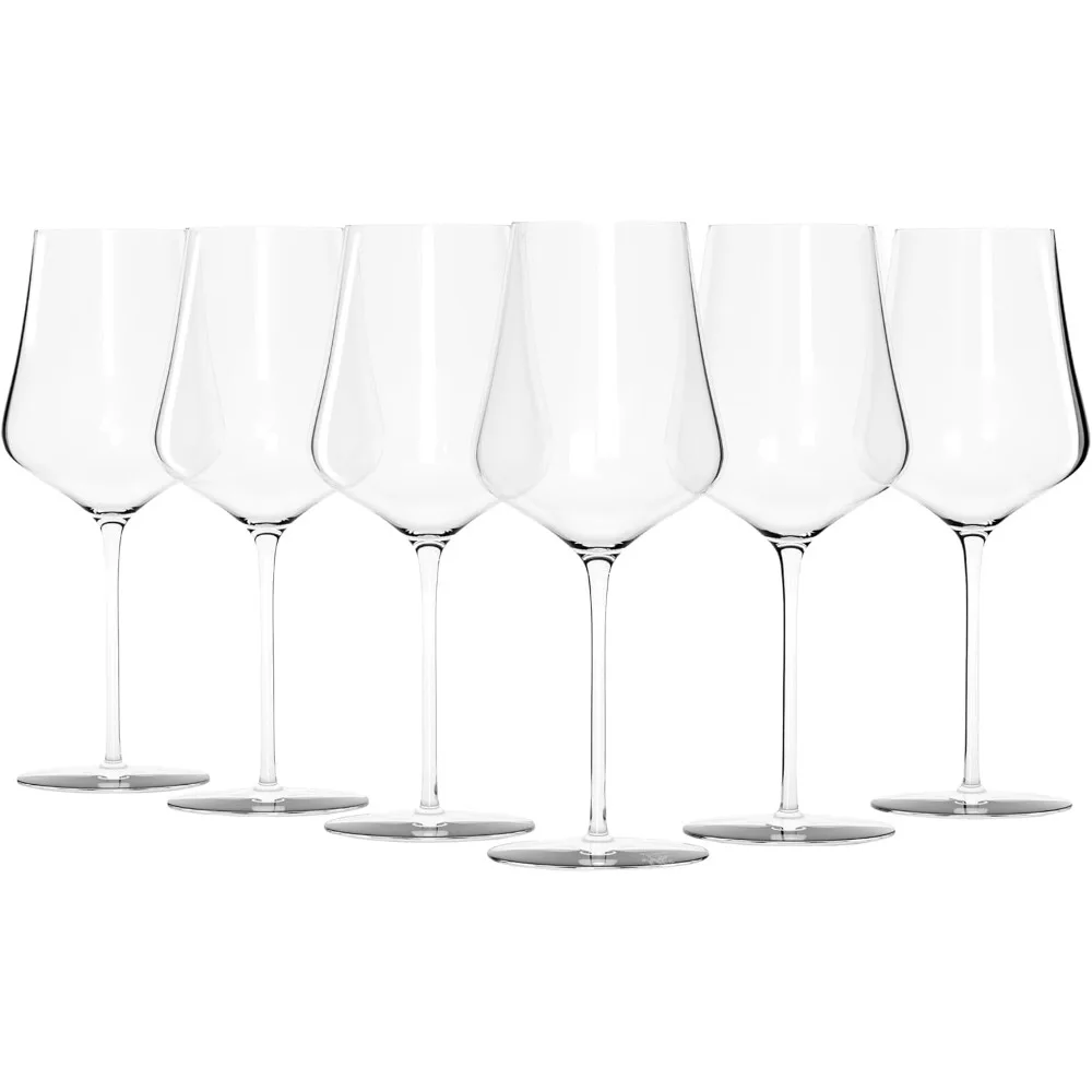 gabriel-glas хрустальные бокалы для вина, набор из 6 штук с подарочной коробкой - премиум, универсальный бокал для красного и белого вина - посудомоечная машина sa
gabriel-glas хрустальные бокалы для вина, набор из 6 штук с подарочной коробкой - премиум, универсальный бокал для красного и белого вина - посудомоечная машина sa