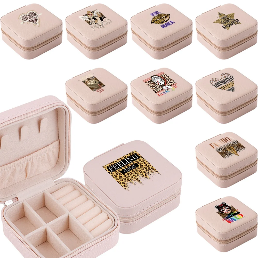 Portable Jewelry Packaging Box Leopard Pattern Travel Jewelry Case Leather Storage Necklace Ring Jewelry Organizer Display
Portable Jewelry Packaging Box Leopard Pattern Travel Jewelry Case Leather Storage Necklace Ring Jewelry Organizer Display