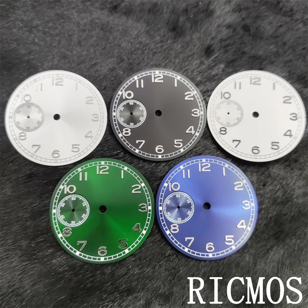Циферблат часов 37 мм, зеленый, светящийся, черный/белый/синий, для механизма ETA6497 ST3600, аксессуары для часов
Циферблат часов 37 мм, зеленый, светящийся, черный/белый/синий, для механизма ETA6497 ST3600, аксессуары для часов