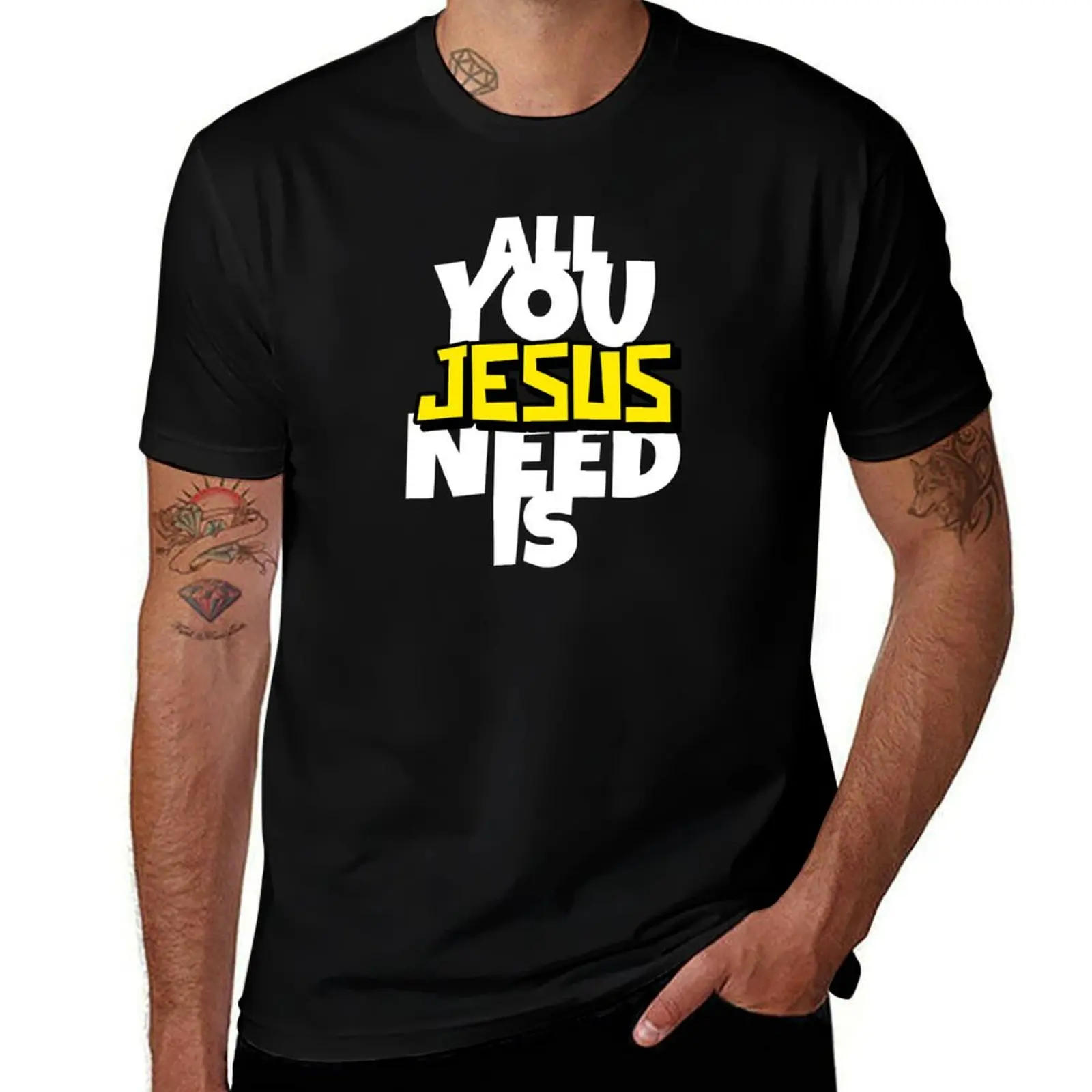 Футболка AllyouneedisJESUS, дизайнерские рубашки, простая забавная футболка, мужские футболки с рисунком аниме
Футболка AllyouneedisJESUS, дизайнерские рубашки, простая забавная футболка, мужские футболки с рисунком аниме