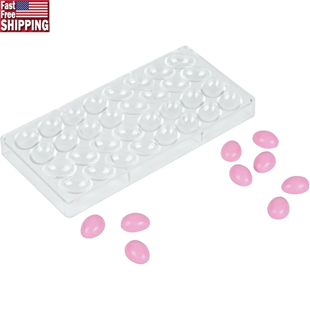 Chocolate Shaping Mold 32 Cavity Clear Polycarbonate Candy Mold Freezable Durable Easy Cleanup Perfect Treat Creation
Chocolate Shaping Mold 32 Cavity Clear Polycarbonate Candy Mold Freezable Durable Easy Cleanup Perfect Treat Creation