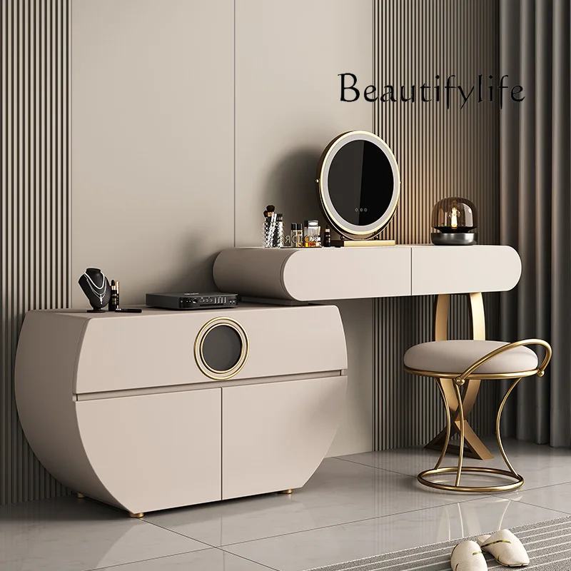 Smart HomeBeige Organizer Dressing Table Aesthetic Full Set Luxury Mirror Dressing Table Bedroom Nordic Tocador Con Espejo Furni
Smart HomeBeige Organizer Dressing Table Aesthetic Full Set Luxury Mirror Dressing Table Bedroom Nordic Tocador Con Espejo Furni