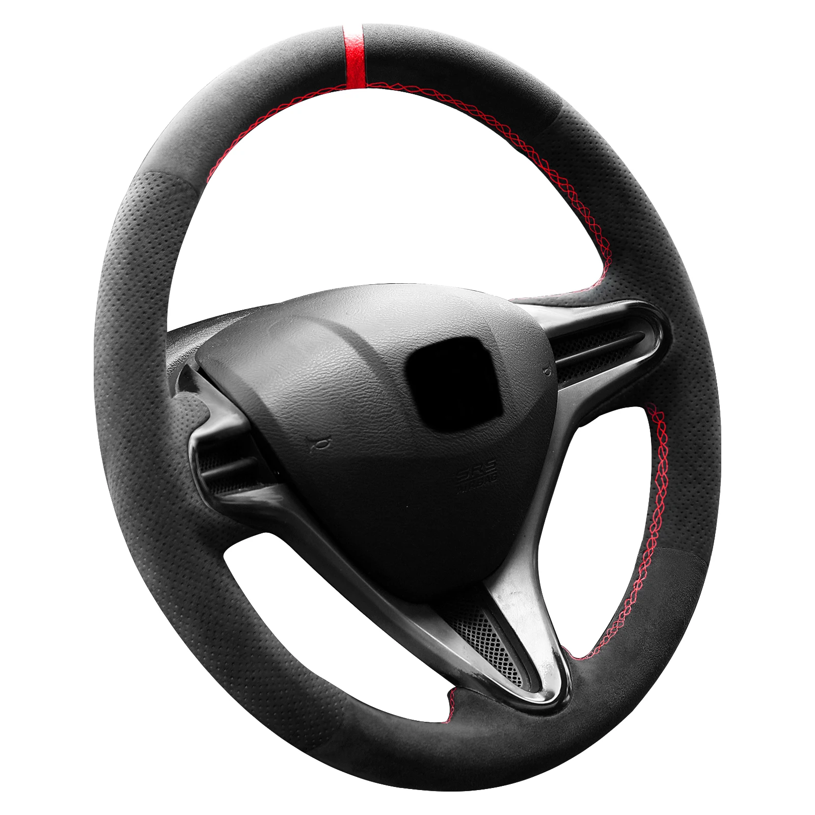 Alfanxi Hand Stitch Alcantara Steering Wheel Cover Compatible with Honda Jazz City Insight FN2 Civic 8
Alfanxi Hand Stitch Alcantara Steering Wheel Cover Compatible with Honda Jazz City Insight FN2 Civic 8