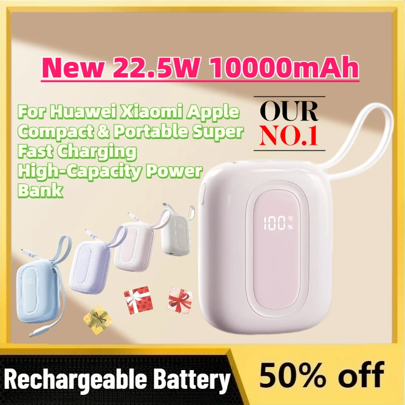 2026 New 22.5W 10000mAh Power Bank for Huawei Xiaomi Apple Compact & Portable Super Fast Charging High-Capacity Power Bank
2026 New 22.5W 10000mAh Power Bank for Huawei Xiaomi Apple Compact & Portable Super Fast Charging High-Capacity Power Bank