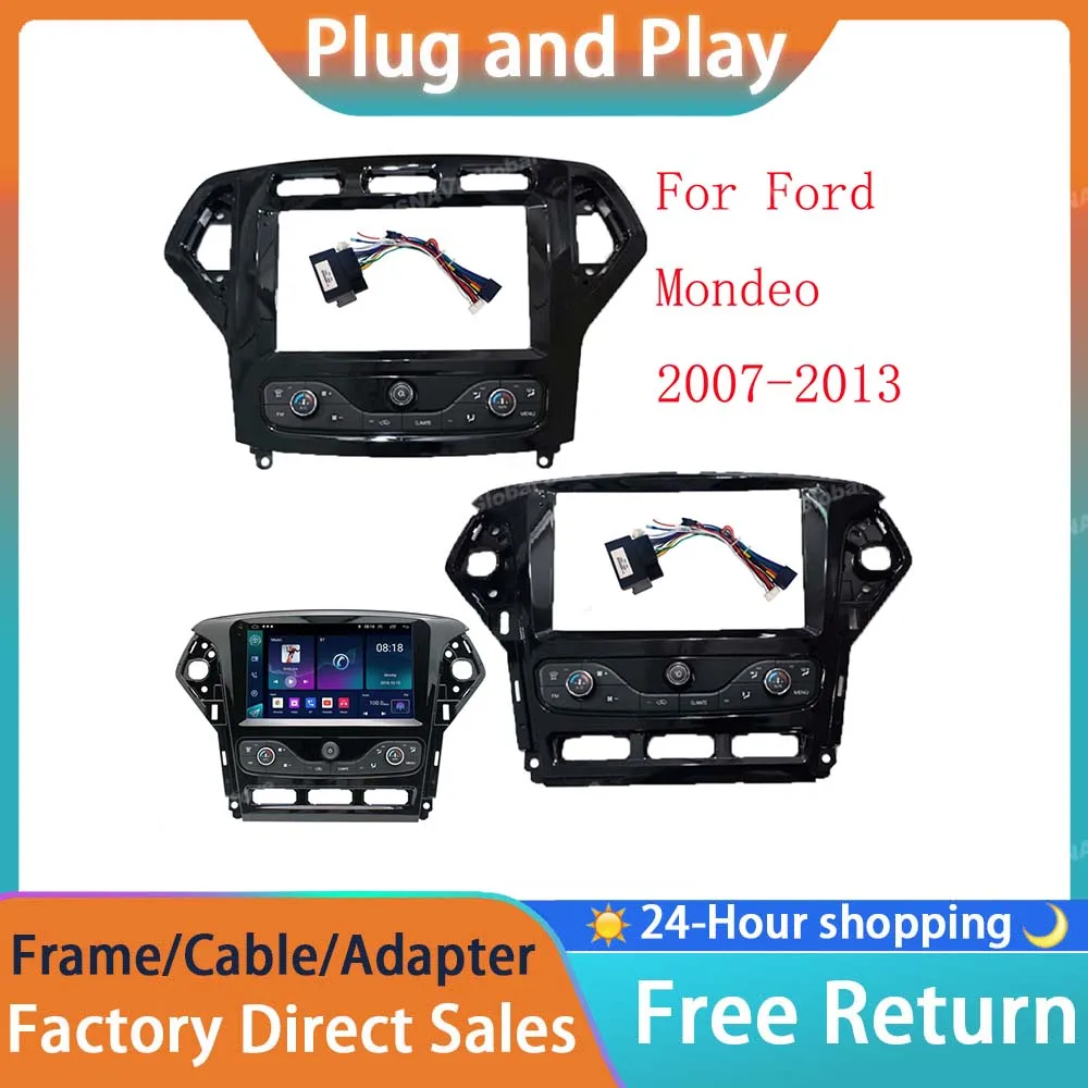 RSNAVI для Ford Mondeo 2007-2013 9 дюймов радио облицовки Android GPS MP5 стерео плеер 2 Din установка головной панели приборной панели
RSNAVI для Ford Mondeo 2007-2013 9 дюймов радио облицовки Android GPS MP5 стерео плеер 2 Din установка головной панели приборной панели