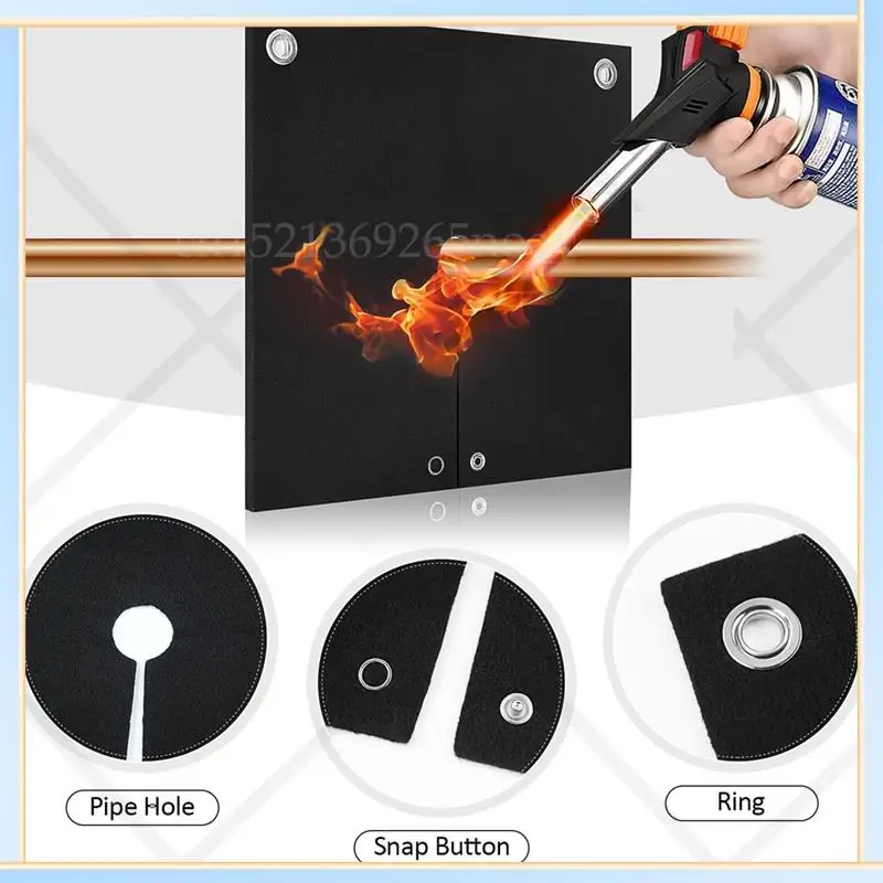 -SPOR Welding Blanket Fireproof, Opening Shape Welding Mat, Heatresistant Solder Blanket Up To 1800°F, Flame Retardant Carbon
-SPOR Welding Blanket Fireproof, Opening Shape Welding Mat, Heatresistant Solder Blanket Up To 1800°F, Flame Retardant Carbon