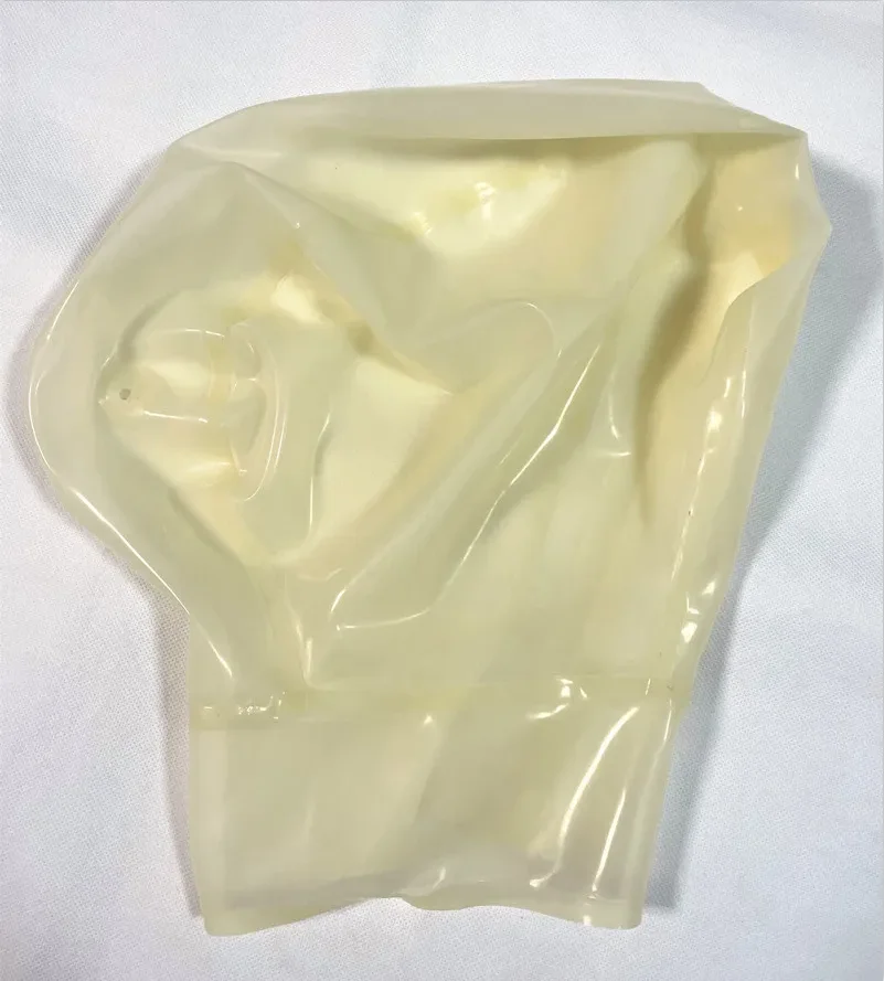 Handmade Sexy Latex Full Head Rubber Mask Transparent Hoods Fetish Cosplay Mask Back Zipper Unisex
Handmade Sexy Latex Full Head Rubber Mask Transparent Hoods Fetish Cosplay Mask Back Zipper Unisex