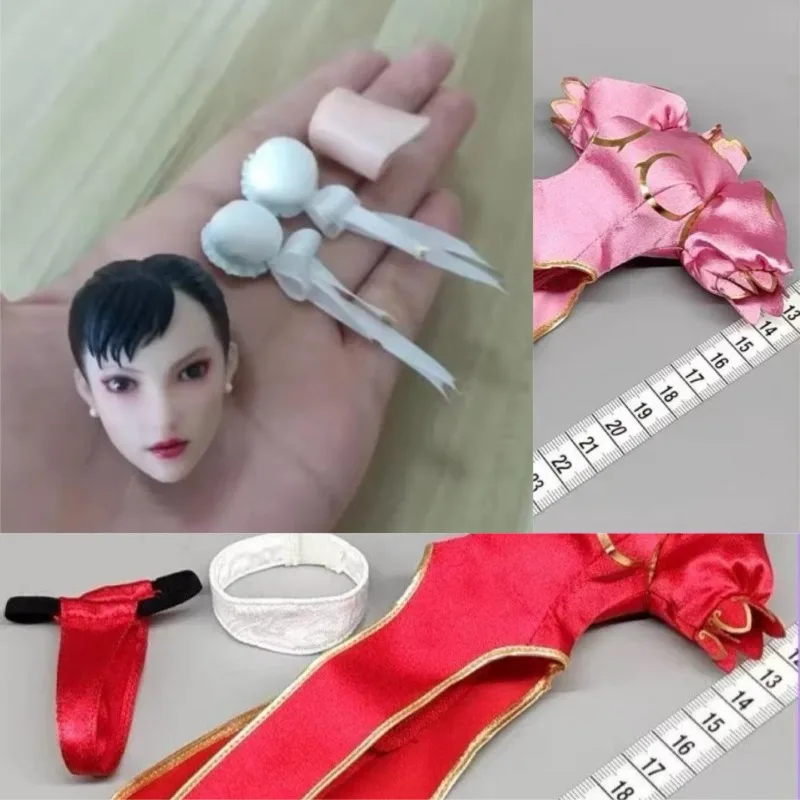 ZC020 1/6 Scale Fighting Chunli Cheongsam Clothes Head Sculpture Set Model Fit 12" Female Action Figure Body
ZC020 1/6 Scale Fighting Chunli Cheongsam Clothes Head Sculpture Set Model Fit 12" Female Action Figure Body