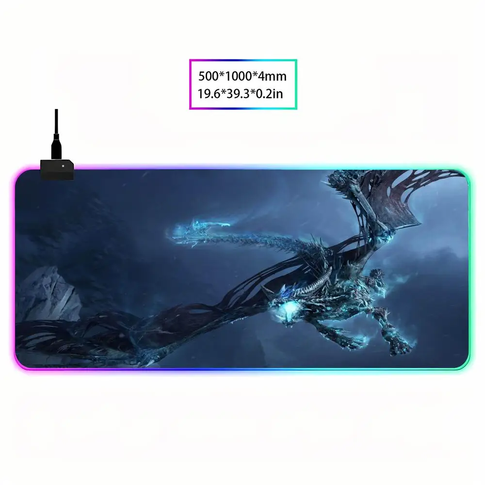 RGB Gaming Accessories Gamer Keyboard Desk Mat Non-Slip World of Warcraft Lich King Laptop Notebook Mousepad Mouse Mats HYBXAXC
RGB Gaming Accessories Gamer Keyboard Desk Mat Non-Slip World of Warcraft Lich King Laptop Notebook Mousepad Mouse Mats HYBXAXC