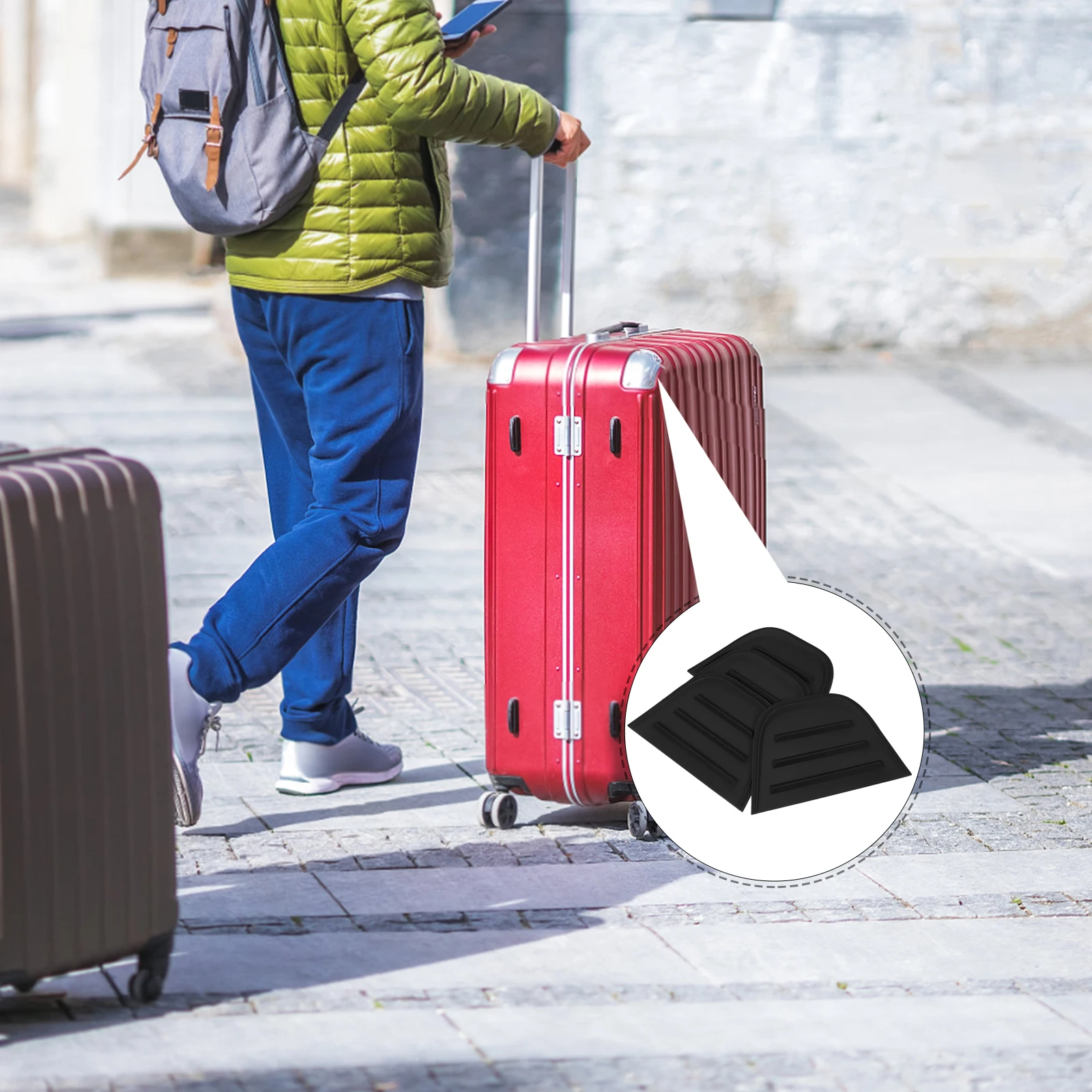 4 Pcs Suitcase Corner Guards Lightweight PVC Bumpers Antislip Furniture Cloth Box Travel Accessories Luggage Hardware
4 Pcs Suitcase Corner Guards Lightweight PVC Bumpers Antislip Furniture Cloth Box Travel Accessories Luggage Hardware