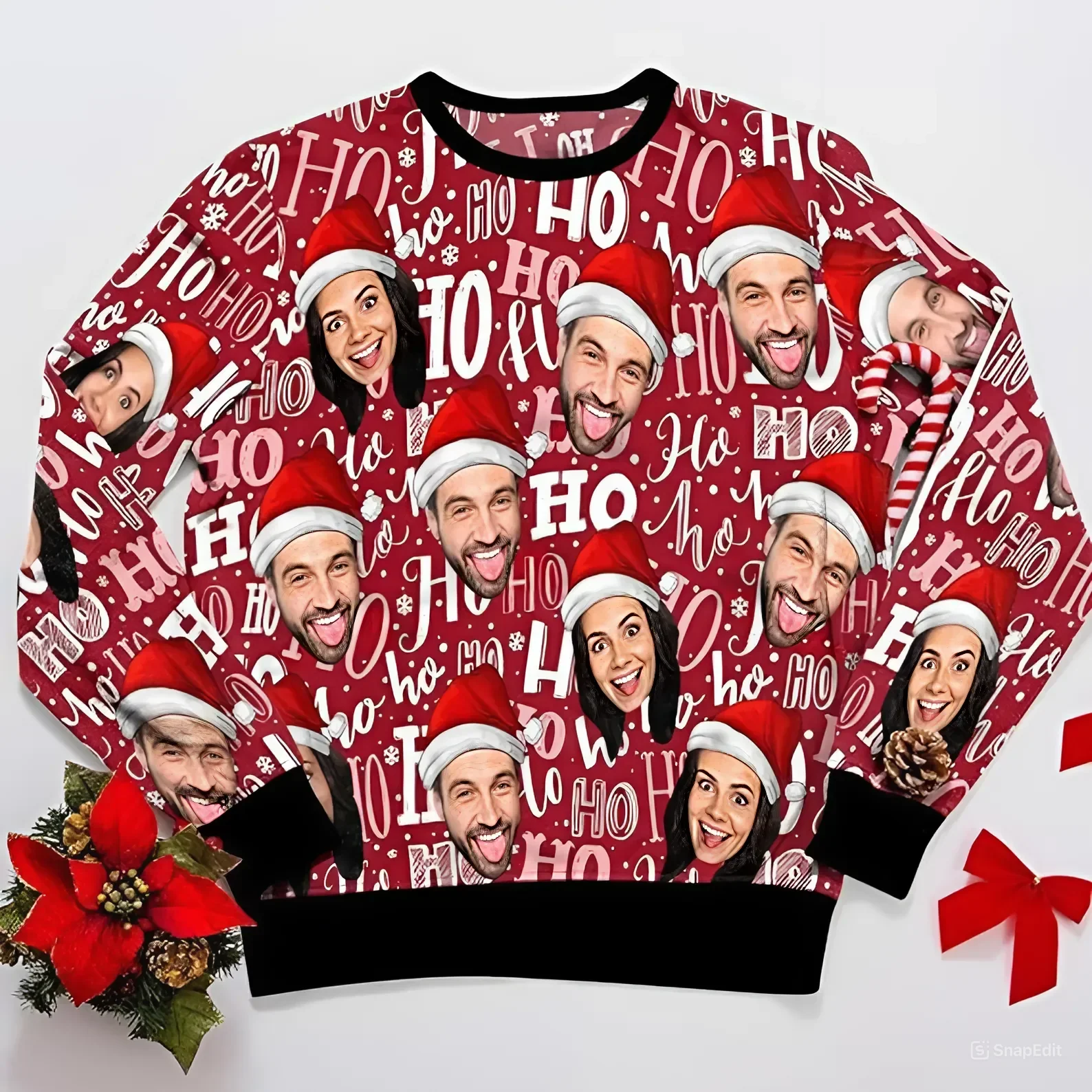 2025 New Custom Photos Graphic Sweatshirt Customize Picture Ugly Christmas Sweater Diy Personalized Face Image Pullover Sweaters
2025 New Custom Photos Graphic Sweatshirt Customize Picture Ugly Christmas Sweater Diy Personalized Face Image Pullover Sweaters