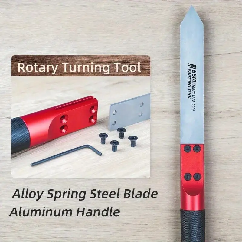 1Pc Wood Rotary Turning Tool Cutter 65Mn Steel Blade Handheld Lathe Chisel Woodworking Tools
1Pc Wood Rotary Turning Tool Cutter 65Mn Steel Blade Handheld Lathe Chisel Woodworking Tools