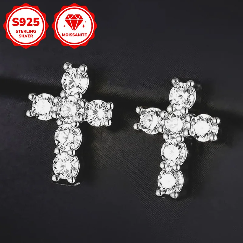 1pair 0.36Carat 925 Silver Moissanite Earrings, Exquisite Accessories for Everyday Elegance and Grand Banquets.
1pair 0.36Carat 925 Silver Moissanite Earrings, Exquisite Accessories for Everyday Elegance and Grand Banquets.