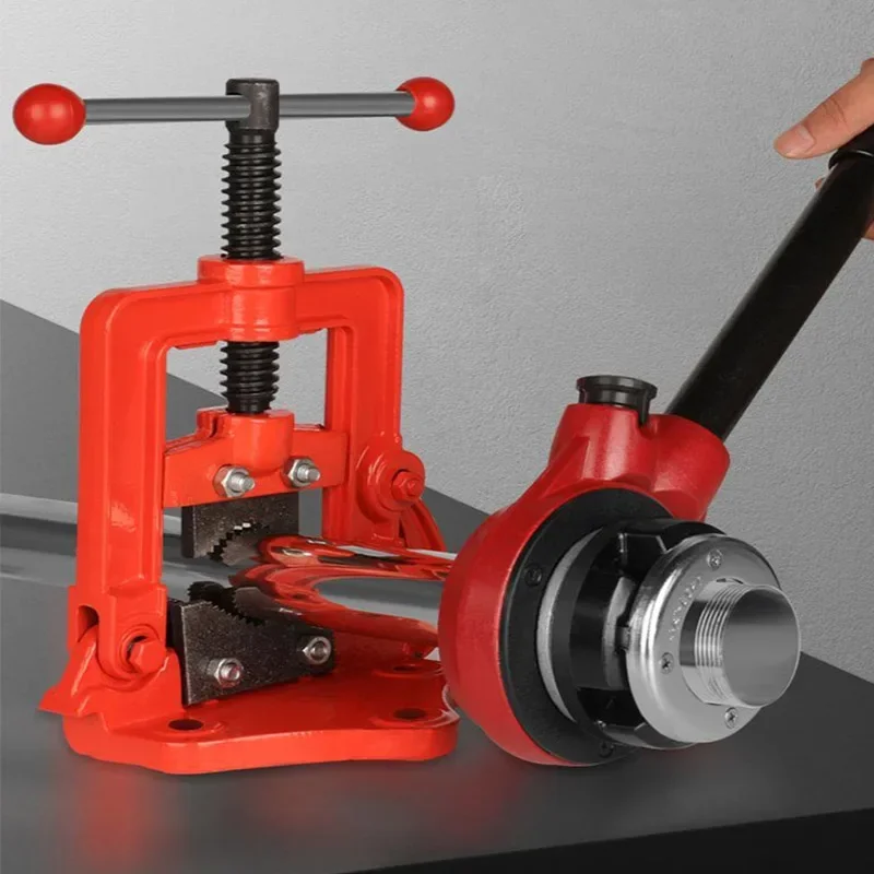 Pipe Threader Kit 3 Dies Ratchet Pipe Threader Set XPOtool Applied to iron tube plastic pipe screwtap Tap hand tools
Pipe Threader Kit 3 Dies Ratchet Pipe Threader Set XPOtool Applied to iron tube plastic pipe screwtap Tap hand tools