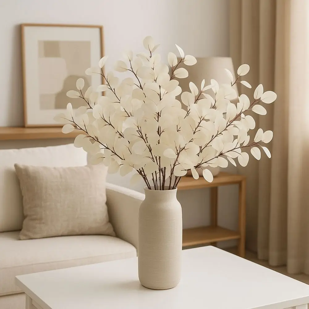 41cm Artificial Eucalyptus Branches Realistic Non-Fading Fake Eucalyptus Leaf Handmade Simulation Plants Outdoor Indoor Decor
41cm Artificial Eucalyptus Branches Realistic Non-Fading Fake Eucalyptus Leaf Handmade Simulation Plants Outdoor Indoor Decor