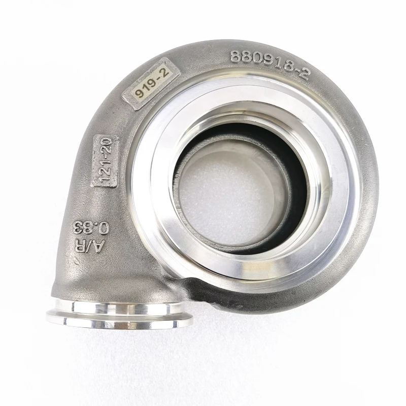 STANDARD Rotation G35 Turbine Kit G35-900 G35-1050 740902-0103 AR 0.83 V-Band Inlet & Outlet Stainless Steel Turbine Housing
STANDARD Rotation G35 Turbine Kit G35-900 G35-1050 740902-0103 AR 0.83 V-Band Inlet & Outlet Stainless Steel Turbine Housing