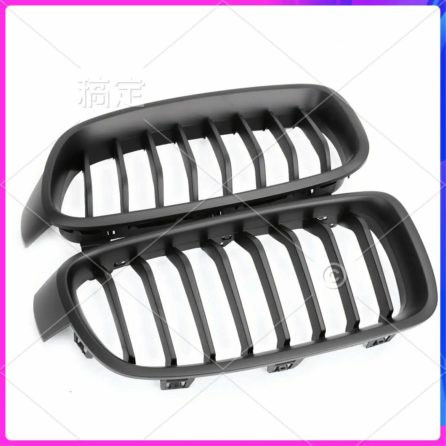 AR-F30 Grill, Front Hood Kidney Grille Grill For-BMW 3 Series F30 F31 F35 2012-2018 (Single Slat Matte Black)
AR-F30 Grill, Front Hood Kidney Grille Grill For-BMW 3 Series F30 F31 F35 2012-2018 (Single Slat Matte Black)